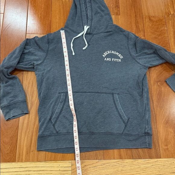 Abercrombie & Fitch Women's Charcoal Hoodie size L - Picture 9 of 9